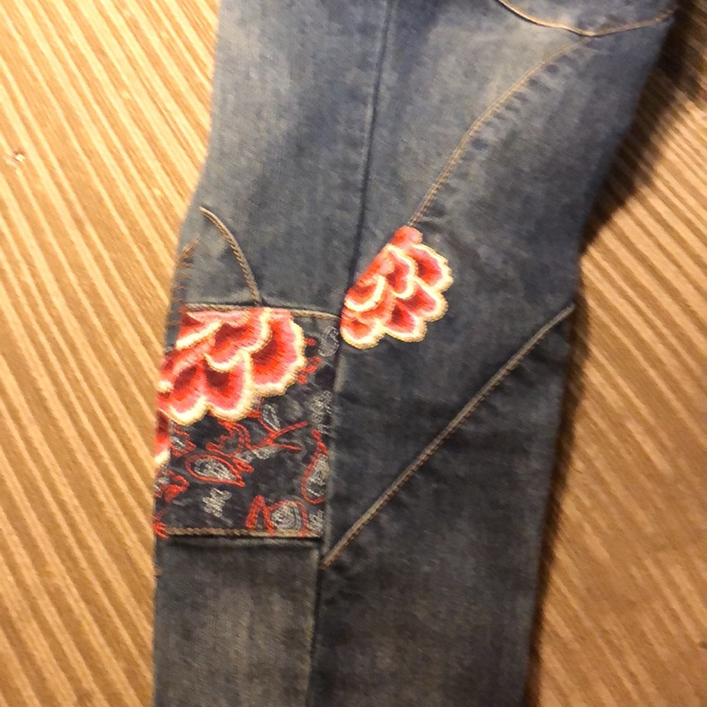 Japanese seam accent embroidered jeans - Picture 14 of 16
